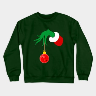 A Christmas Pickleball Ornament Crewneck Sweatshirt